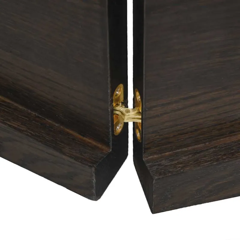 Stalviršis, tamsiai ruda, 160x60x(2-4) cm, medienos masyvas