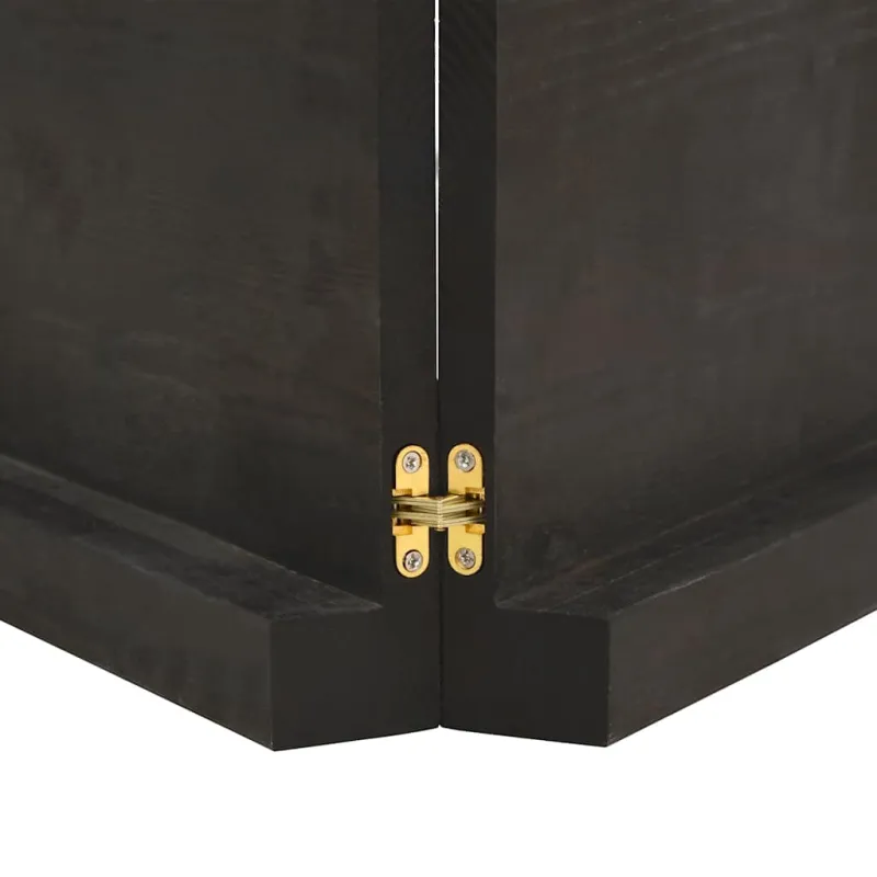 Stalviršis, tamsiai ruda, 180x40x(2-6) cm, medienos masyvas
