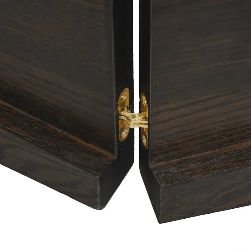 Stalviršis, tamsiai ruda, 180x60x(2-4) cm, medienos masyvas