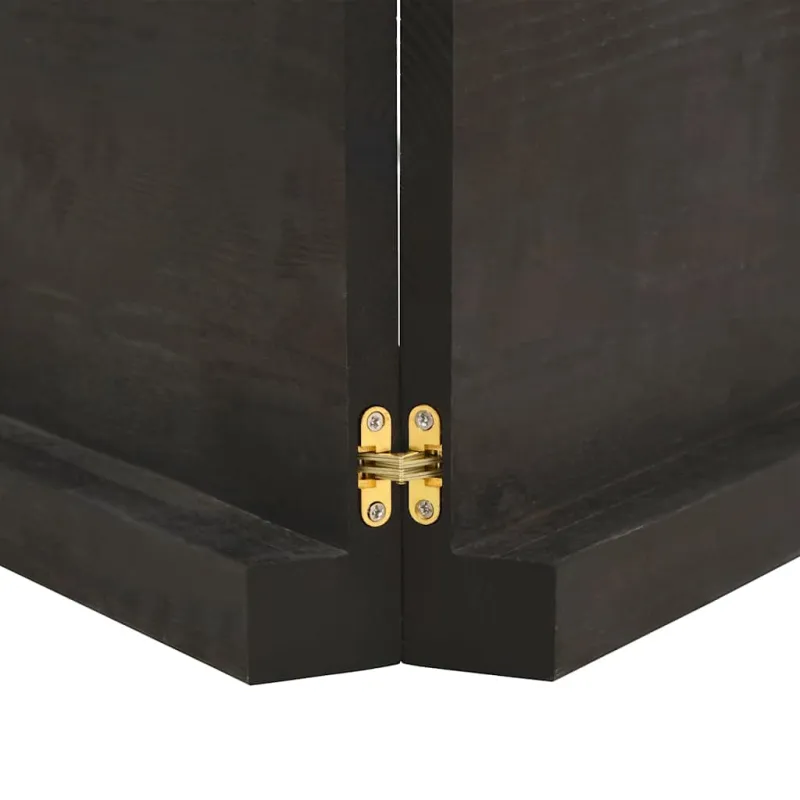 Stalviršis, tamsiai ruda, 180x60x(2-6) cm, medienos masyvas
