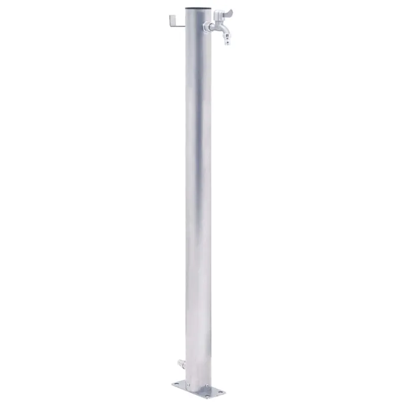 Vandens kolonėlė sodui, 40cm, nerūdijantis plienas, apskrita