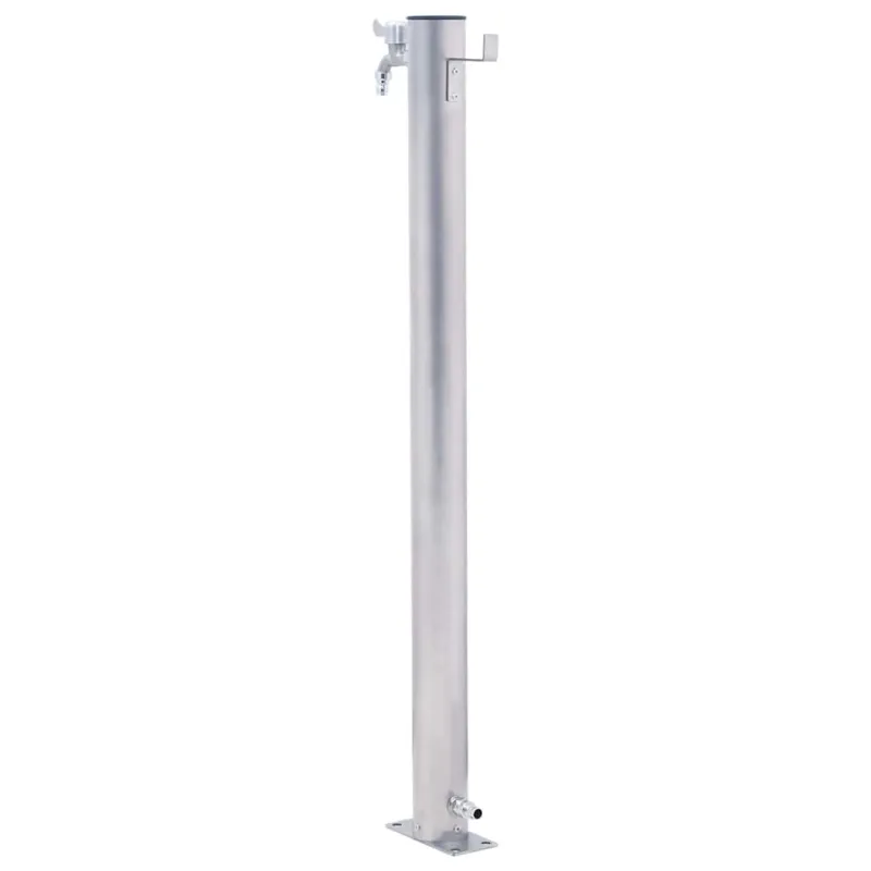 Vandens kolonėlė sodui, 60cm, nerūdijantis plienas, apskrita