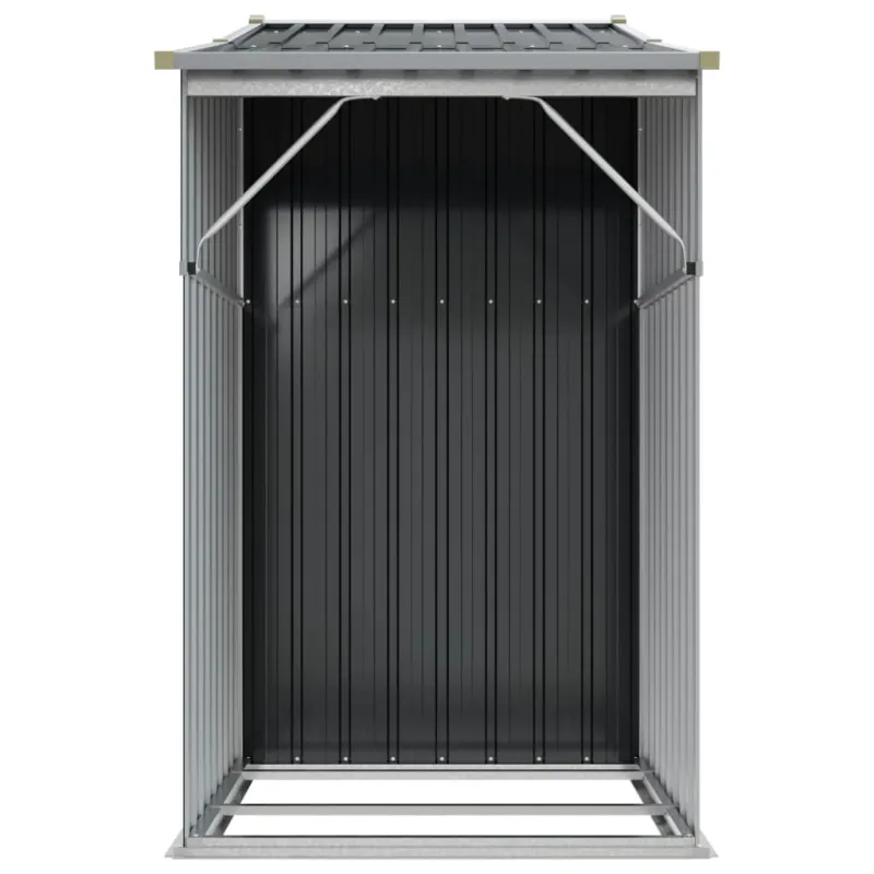 Sodo pašiūrė, antracito, 277x93x179cm, galvanizuotas plienas