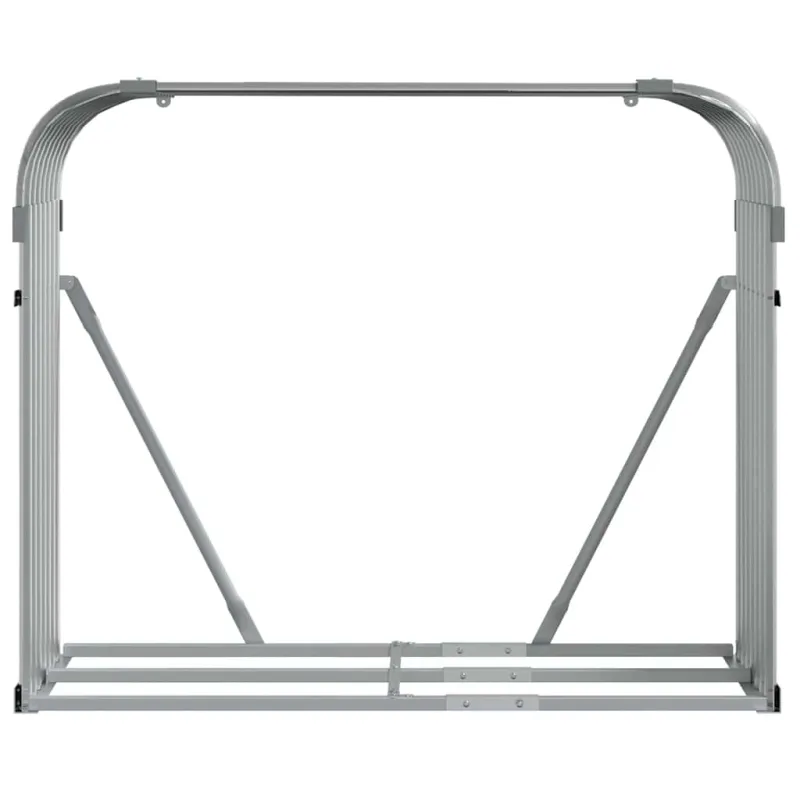 Malkų stovas, pilkas, 120x45x100cm, galvanizuotas plienas