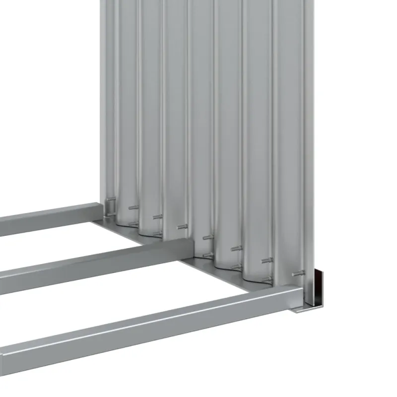 Malkų stovas, rudas, 120x45x100cm, galvanizuotas plienas