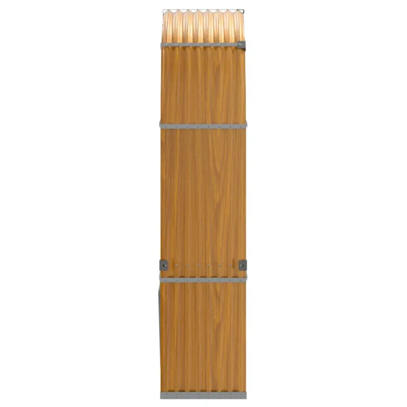 Malkų stovas, medžio išvaizda, 120x45x210cm, galvanizuotas plienas
