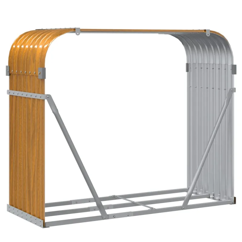 Malkų stovas, medžio išvaizda, 120x45x100cm, galvanizuotas plienas