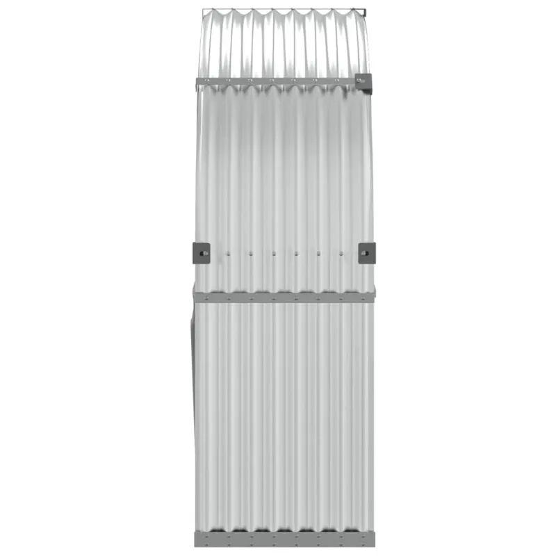 Malkų stovas, sidabrinis, 120x45x140 cm, galvanizuotas plienas