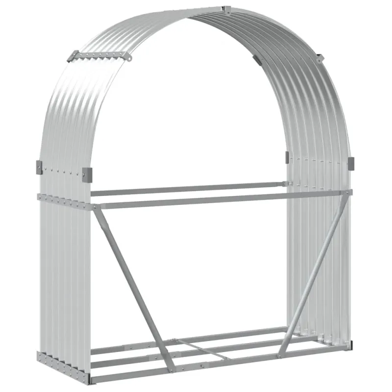 Malkų stovas, sidabrinis, 120x45x140 cm, galvanizuotas plienas
