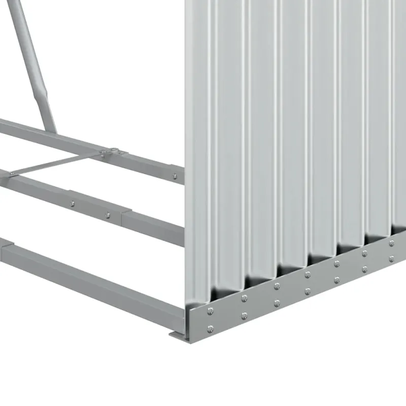 Malkų stovas, sidabrinis, 120x45x210cm, galvanizuotas plienas