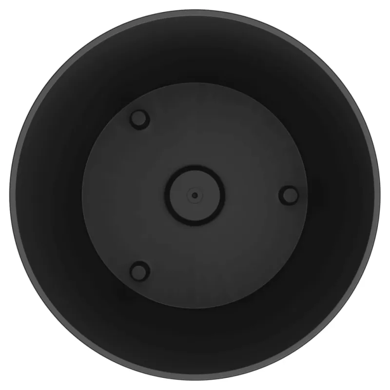 Lovelis su išimamu įdėklu, antracito, 15/15,3l, PP ratanas
