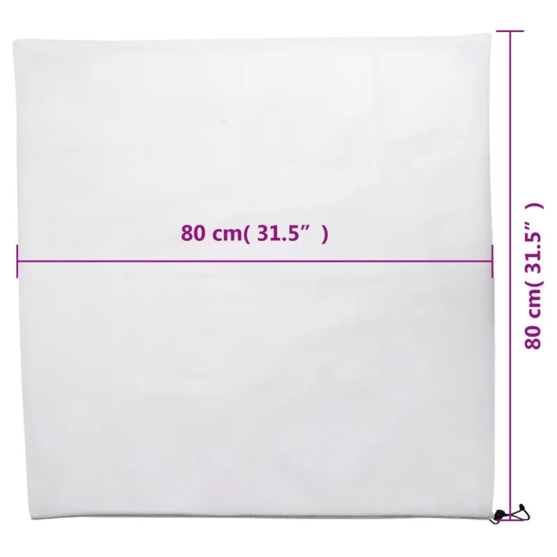 Uždangalai augalams su virvutėmis, 4vnt., 0,8x0,8m, 70g/m²
