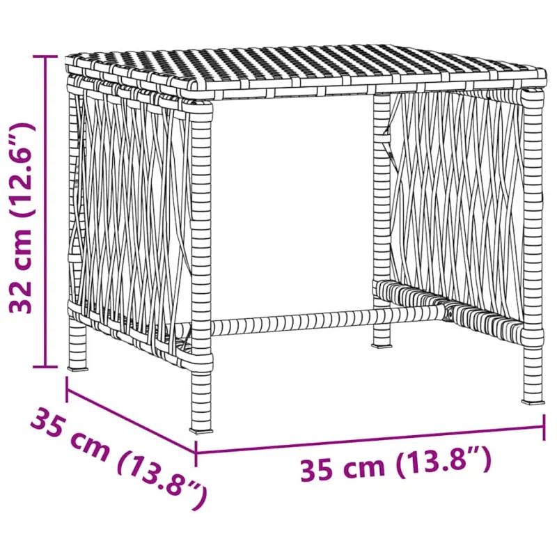 Saulės gultas 3 pcs Ruda ir Kremavimo Balta 200 x 55 x 92 cm