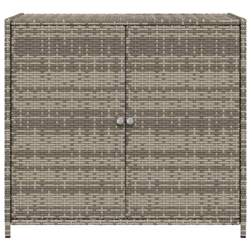 Sodo spintelė daiktams, pilka, 83x45x76cm, poliratanas