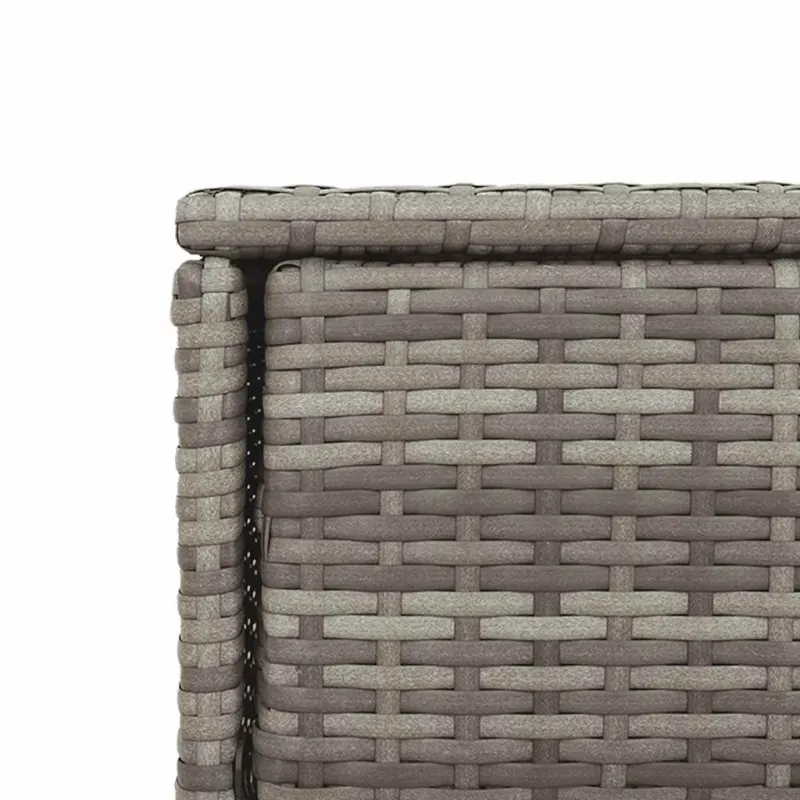 Sodo spintelė daiktams, pilka, 105x55x113cm, poliratanas