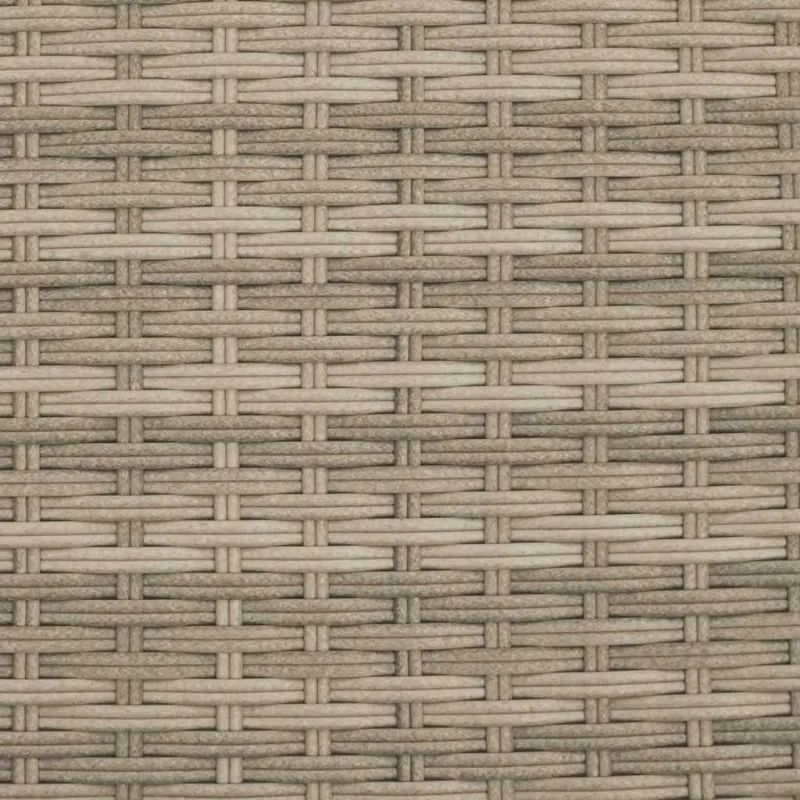 sodo sofa 2-vietė su skėčiu ir kėdėmis šviesiai pilkos spalvos