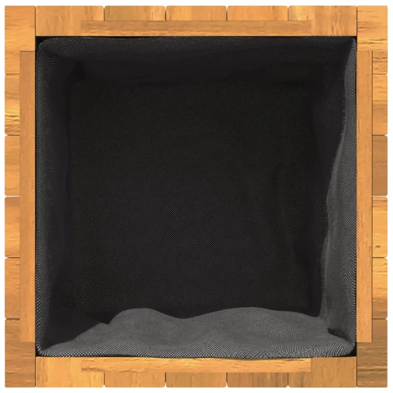 Sodo lovelis, 35x35x35cm, akacijos medienos masyvas