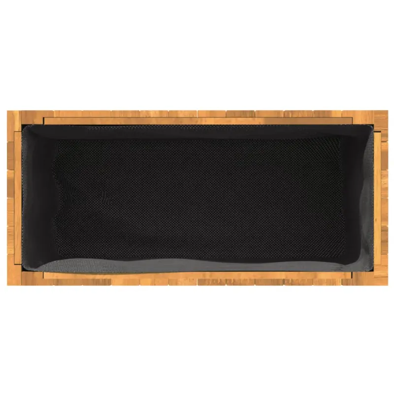 Sodo lovelis, 59x27,5x35cm, akacijos medienos masyvas