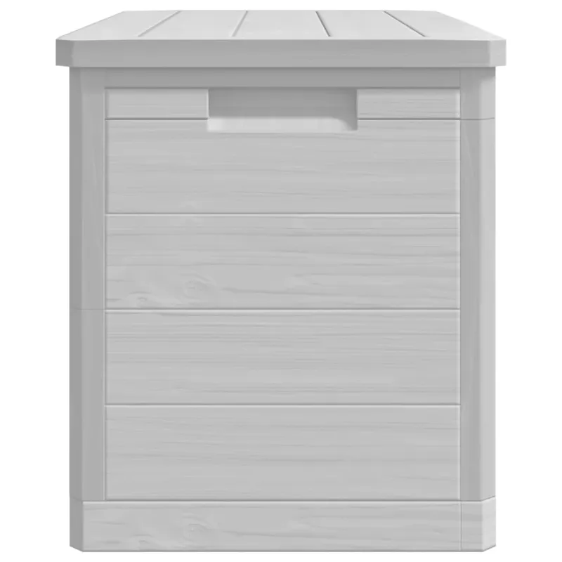 Lauko dėžė pagalvėlėms, pilka, 77,5x44,5x53cm, PP