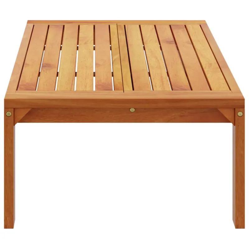 Sodo stalas, 100x50x27cm, akacijos medienos masyvas