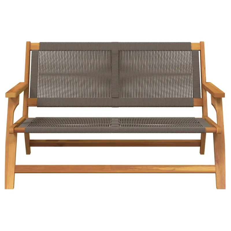 Sodo baldai Pilka 122 x 76 x 73 cm Kietos akacijos mediena
