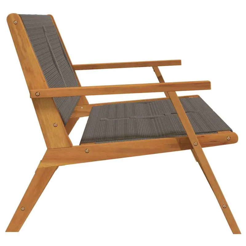 Sodo baldai Pilka 122 x 76 x 73 cm Kietos akacijos mediena