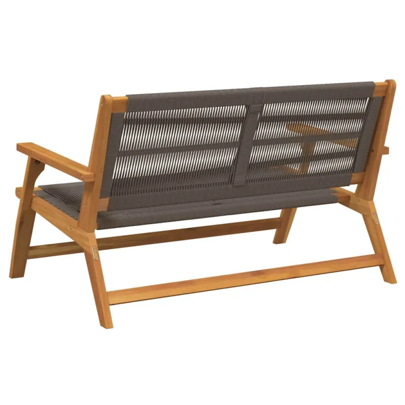 Sodo baldai Pilka 122 x 76 x 73 cm Kietos akacijos mediena