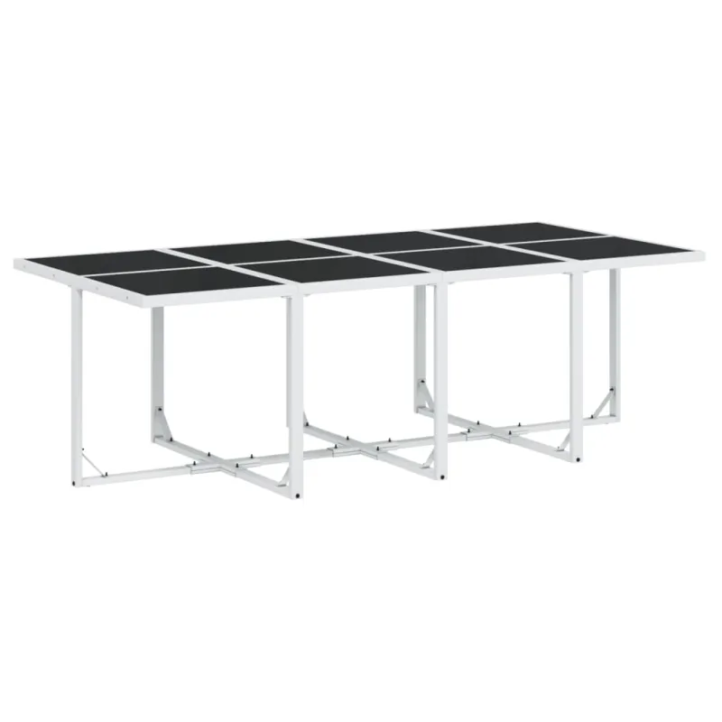Sodo komplekti, 9 osaa, valkoinen, tekstiiliä, tyynyillä