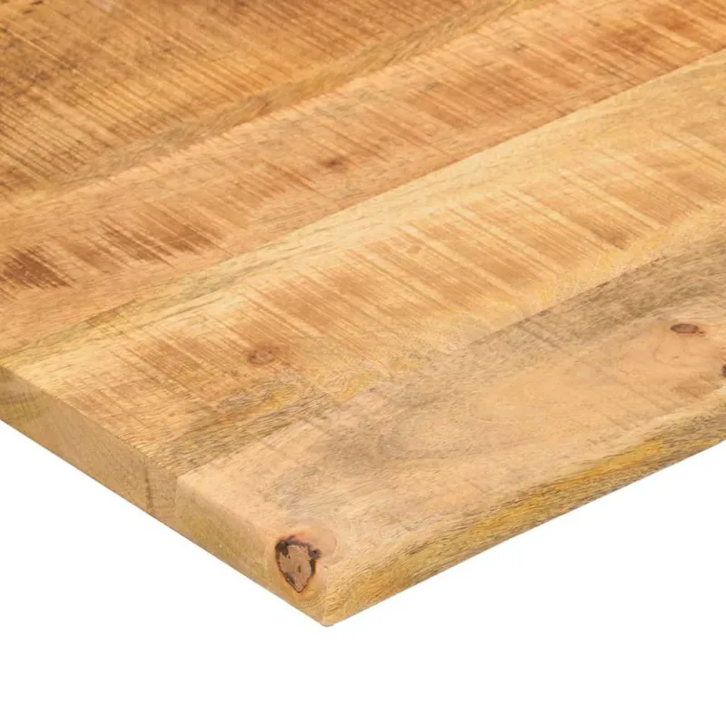 stalviršis su išlenkta 80x50x2,5 cm medžio masyvo grubus mango