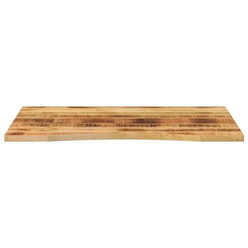 stalviršis su išlenkta 110x80x2,5 cm medžio masyvo grubus mango