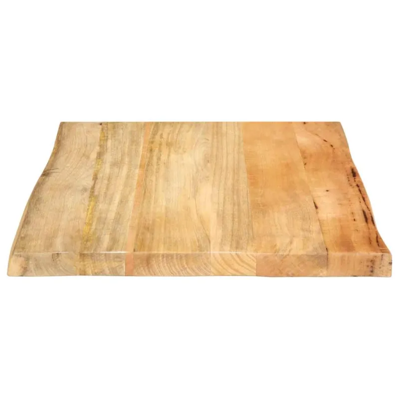 stalviršis 40x40x2,5 cm Live Edge masyvo mango