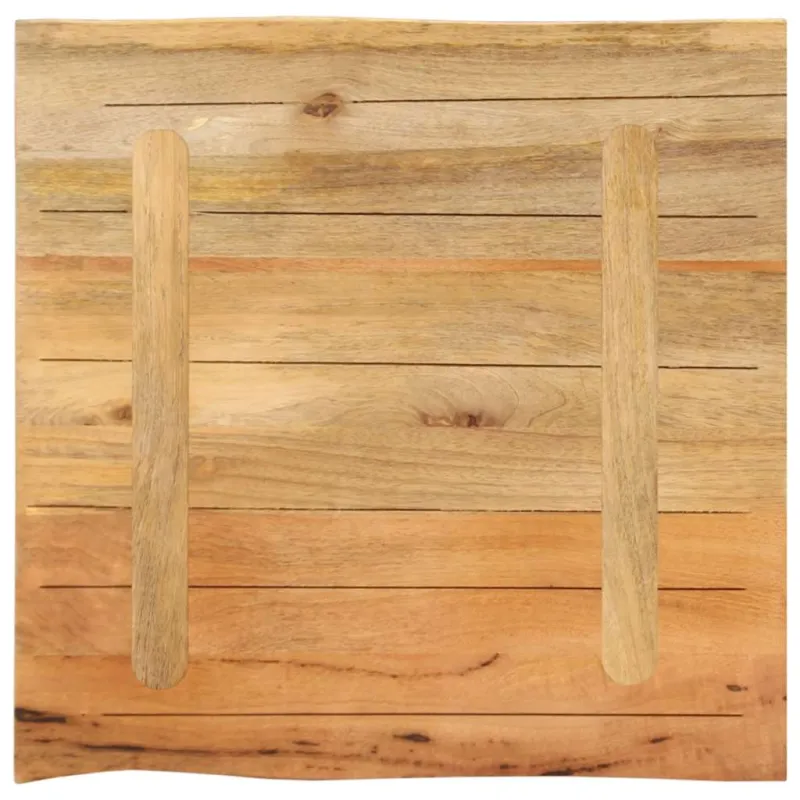 stalviršis 40x40x2,5 cm Live Edge masyvo mango