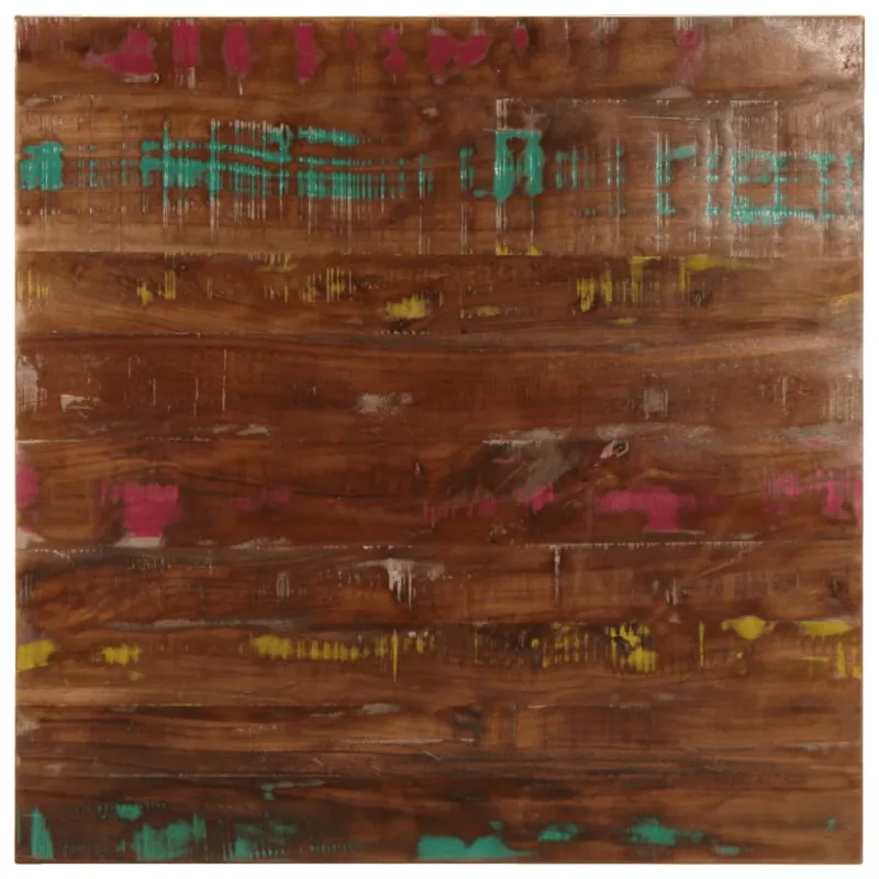 Stalviršis, 80x80x2,5cm, perdirbta mediena, kvadratinis
