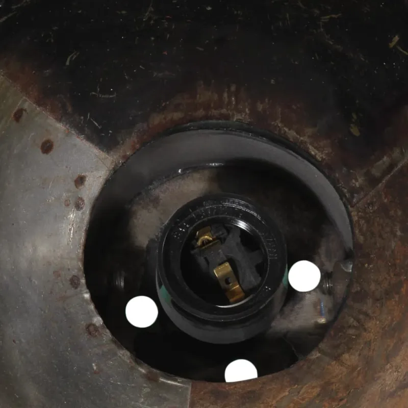 Lubinis šviestuvas, įvairių spalvų, 50x50x25cm, 25W, E27