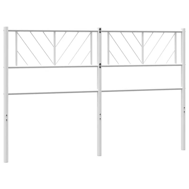Metalinis pakaitinis galvūgalis, baltos spalvos, 135cm