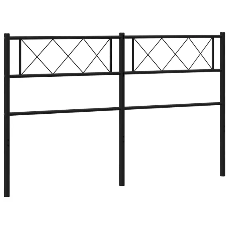 Metalinis pakaitinis galvūgalis, juodos spalvos, 135cm