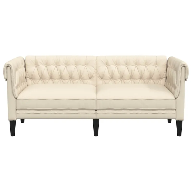 Dvivietė chesterfield sofa, linas