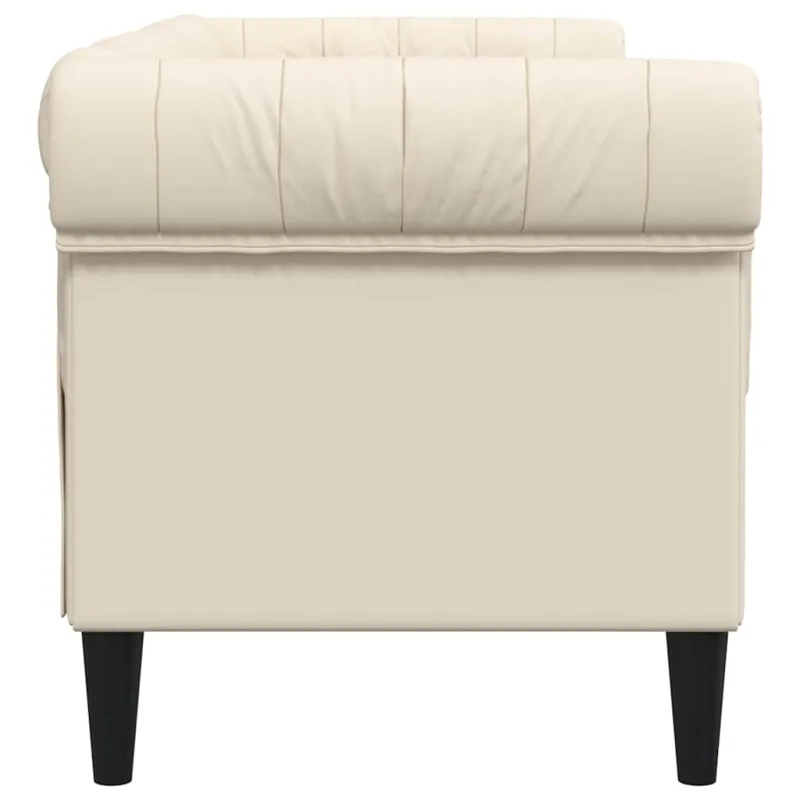 Dvivietė chesterfield sofa, linas