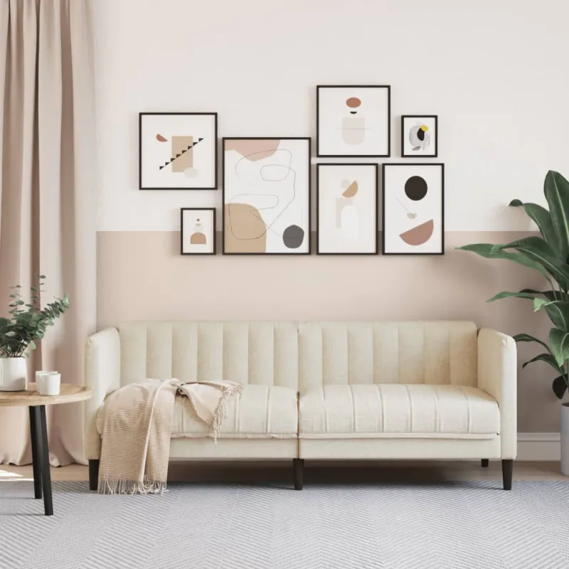 Dvivietė sofa, linas