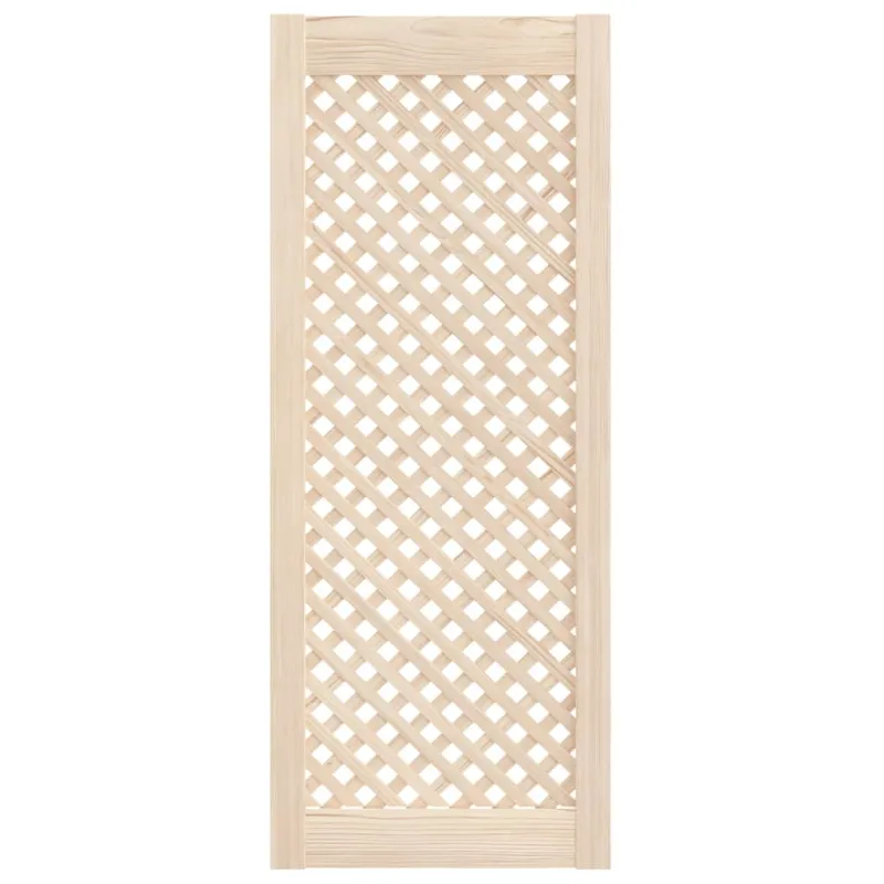 Spintelės durelės, 2vnt., 39,5x99cm, pušis, grotelių dizaino