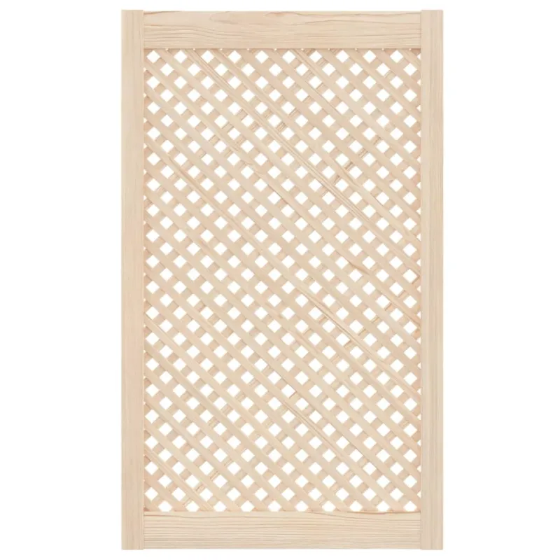 Spintelės durelės, 2vnt., 59,5x99cm, pušis, grotelių dizaino