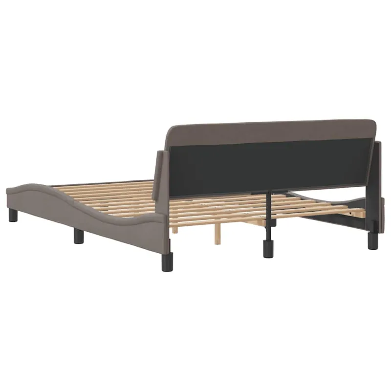 Lovos rėmas, Dover, taupe spalvos, 140x190cm, audinys