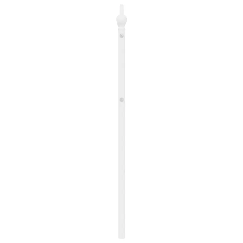 Metalinis pakaitinis galvūgalis, baltos spalvos, 180cm