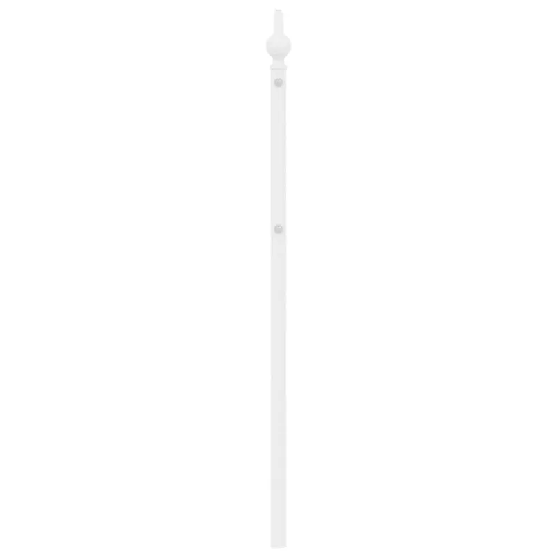 Metalinis pakaitinis galvūgalis, baltos spalvos, 193cm