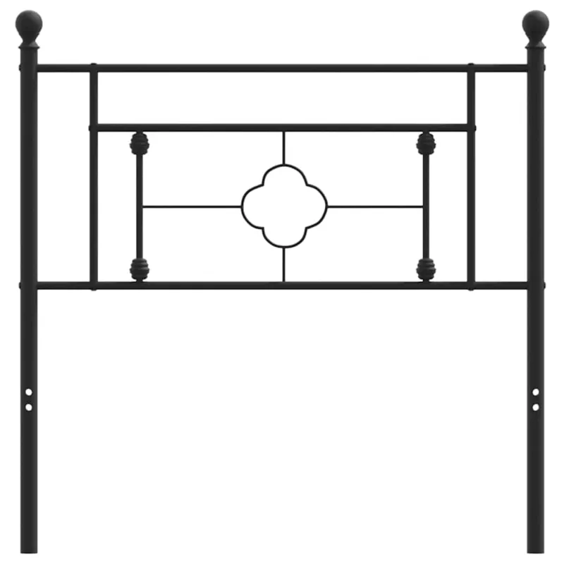 Metalinis pakaitinis galvūgalis, juodos spalvos, 100cm