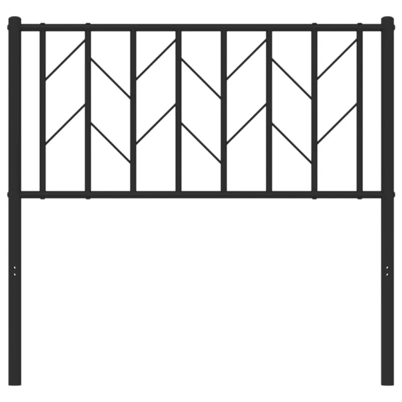 Metalinis pakaitinis galvūgalis, juodos spalvos, 90cm