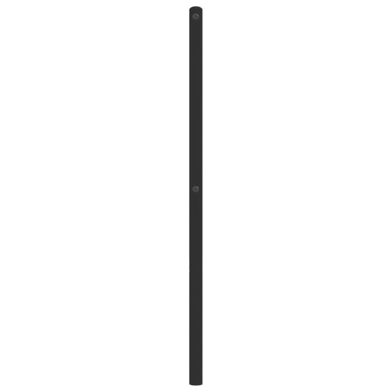 Metalinis pakaitinis galvūgalis, juodos spalvos, 150cm