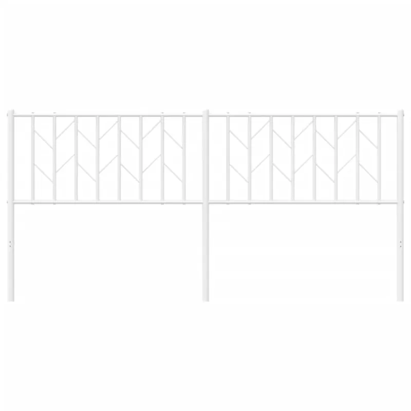 Metalinis pakaitinis galvūgalis, baltos spalvos, 180cm