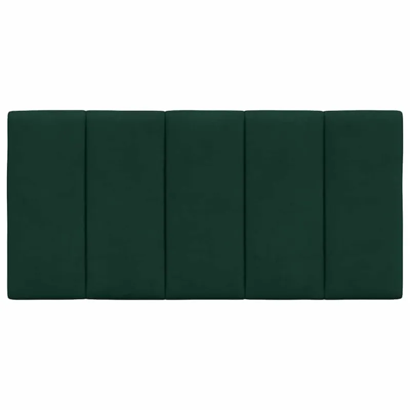 Galvūgalio pagalvėlė, Hanko, tamsiai žalios spalvos, 100cm, aksomas