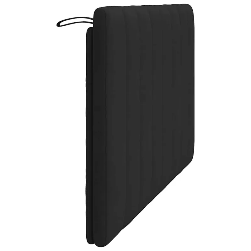 Galvūgalio pagalvėlė, Hanko, juodos spalvos, 120cm, aksomas